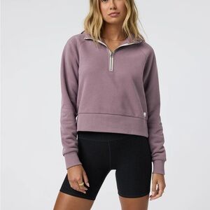 Vuori Restore Half Zip Hoodie Women's Fleece Pullover Sweatshirt XS